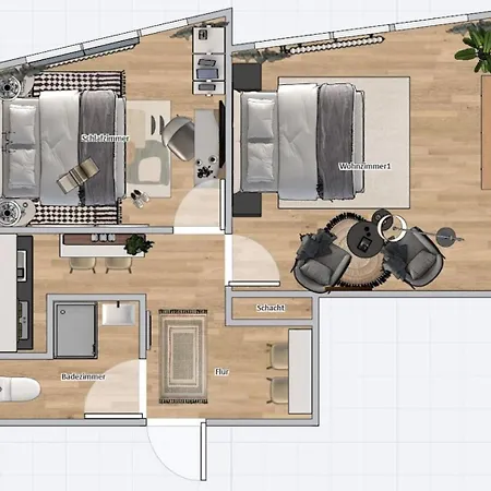 Apartamento Modernes *